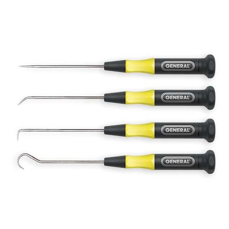 Probe Set, 1 Straight, 1 Hook, 2 Bent, 4 Pc