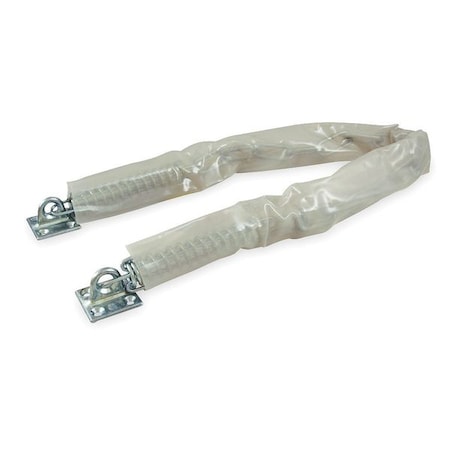 Crash Chain, 30-1/2 In L, Silver