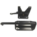 Self-Latching Gate Latch, 2.81 In W, Black
