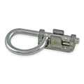 Slide Bolt, Steel, L 3 7/16 In