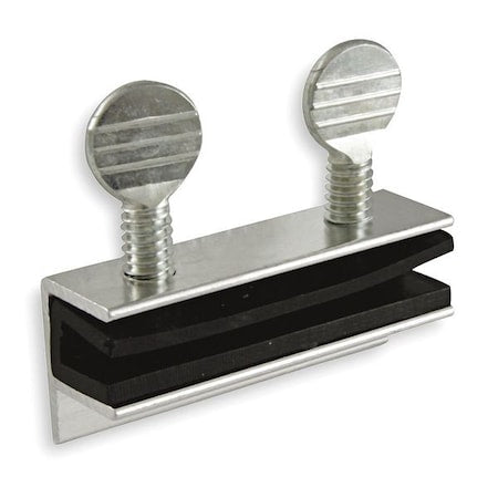 Track Lock, Zinc, Mill, L 2 In