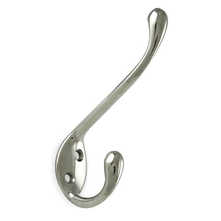 Heavy Duty Coat Hook, Nickel