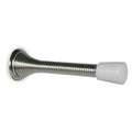 Spring Door Stop, Steel, Finish: Chrome