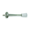 Rigid Door Stop, Zinc, Base Dia.: 1 in