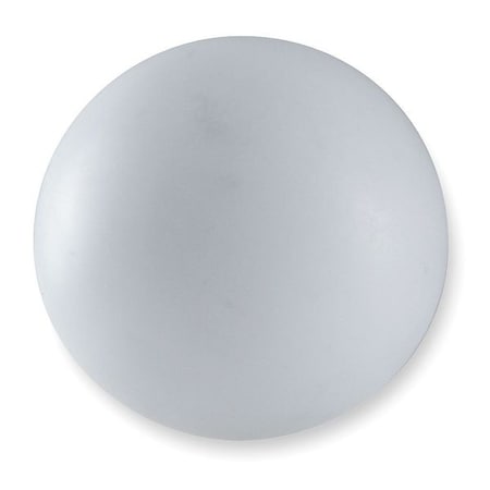 Convex Door Stop, Rubberhite