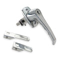 Cam Latch, Keyed, Chrome, L Handle