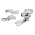 Cam Latch, Padlockable, Chrome, T Handle
