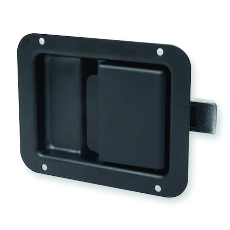 Paddle Latch, Nonlock, Black Powder Coated