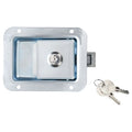 Paddle Latch, Keyed, Zinc Plated