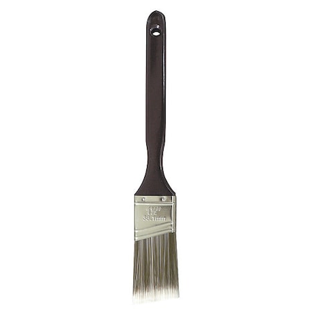1-1/2" Angle Sash Soft, Polyester Bristle, Paint Brush, Plastic Handle