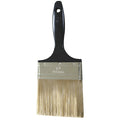 4" Flat Sash Soft, Polyester Bristle, Paint Brush, Plastic Handle