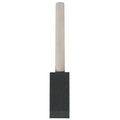 1" Flat Sash Soft, Foam Bristle, Paint Brush, Unfinished Wood Handle