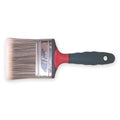 3" Flat Sash Firm, Synthetic Bristle, Paint Brush, Rubber Handle