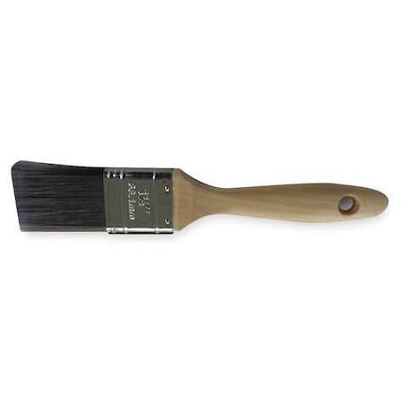 1-1/2" Flat Sash Firm, Polyester Bristle, Paint Brush, Sealed Wood Handle