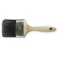 3-1/2" Wall Firm, Polyester Bristle, Paint Brush, Sealed Wood Handle