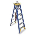 6 ft Fiberglass Stepladder, 375 lb Capacity