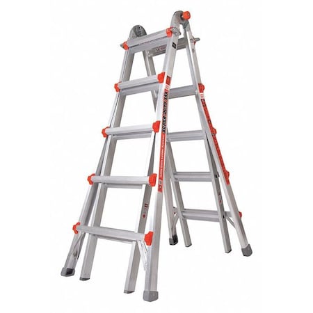 Multipurpose Ladder, 22 ft., IAA, Aluminum