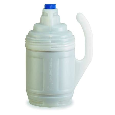 Bottle Jacket, 1 Gal., Clear, Polyethylene