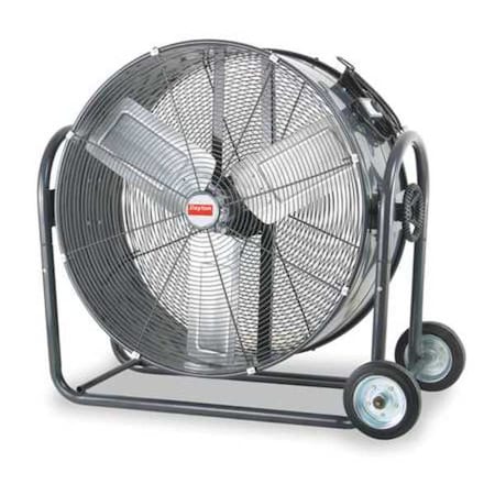Standard Duty Air Circulator, Floor Mount, 30 in Blade Dia, 115V, 4,700/6,900 cfm, Non-Oscillating