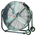 Standard Duty Industrial Fan, 36 in Blade Dia, Non-Oscillating, 115VAC, 8350/12250 CFM