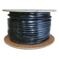 Portable Cord, SJOOW, 16 AWG, 4 C, Black, EPDM Rubber, Stranded, 300V, Indoor/Outdoor, 250 ft