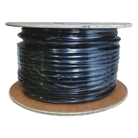 Portable Cord, SOOW, 12 AWG, 3 C, Black, EPDM Rubber, Stranded, 600V, Indoor/Outdoor, 100 ft