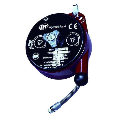 Air Hose Tool Retractor, Cable L 4.25 ft