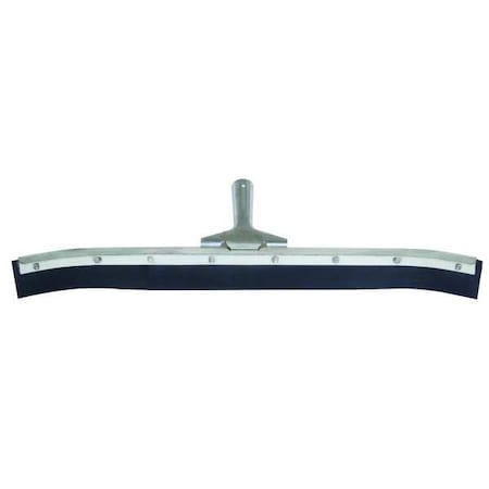 Floor Squeegee, Curved Blade, 36 in, Neoprene, Black