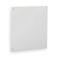 Interior Panel, 12 Gangs, Carbon Steel, Back Panel Box Type