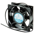 Axial Fan, Square, 115V AC, Plastic/Steel, 4 11/16 in W.