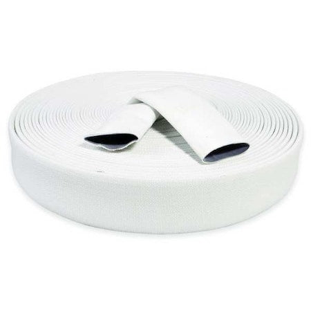 2" ID x 100 ft Rubber Water Discharge Hose 125 PSI WT