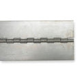 Piano Hinge, Aluminum Alloy, Full Surface Mounting, 1 in Leaf W x 48 in Leaf H, Aluminum