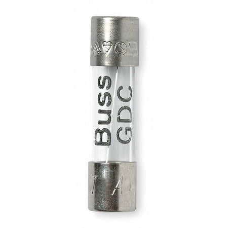 Glass Fuse, 6.30A, 63A at 250V AC, 5 PK