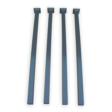 Stack Rack Post Set, 48 in., 4000 lb., PK4