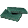 Scotch-Brite Scouring Pad, Green, 4-1/2" L, 3" W, PK80