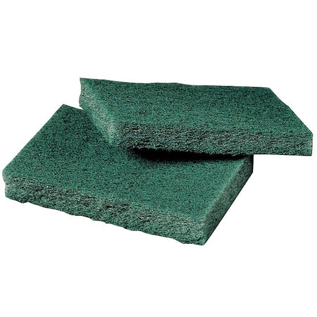 Scotch-Brite Scouring Pad, Green, 4-1/2" L, 3" W, PK80