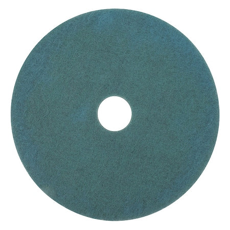 Burnishing Pad, 19 In, Aqua, PK5