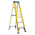 6 ft Fiberglass Stepladder, 250 lb Capacity