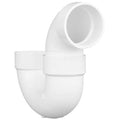 PVC, White Finish, P-Trap with Solvent Weld Joint