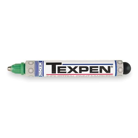 Industrial Marker, Medium Tip, Green Color Family, Ink