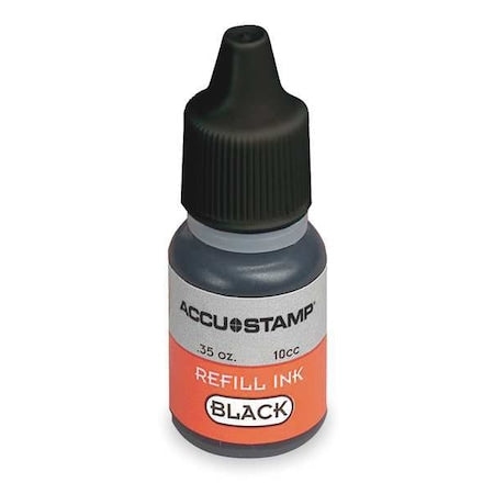 Pre-Inked Stamps, Black, 0.35 oz.