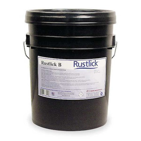 Corrosion Inhibitor, Dry Lubricant Film, 5 gal, Pail, 212 Degrees F Max Op Temp