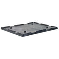 Black Plastic Bulk Container Lid