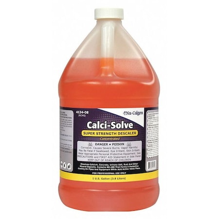 Scale Inhibitor/Remover, Orange, 1 gal