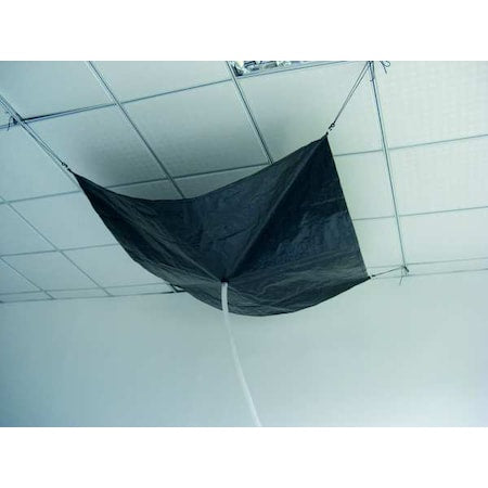 Roof Leak Diverter, 7 ft., Black