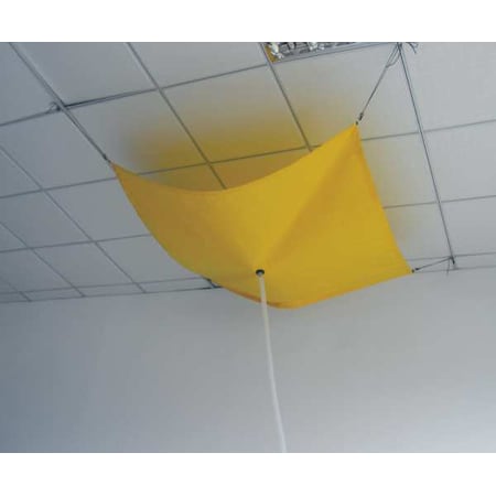 Roof Leak Diverter, 5 x 5 ft, PVC