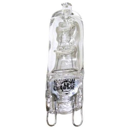 GE LIGHTING 25W, T4 Miniature Halogen Light Bulb
