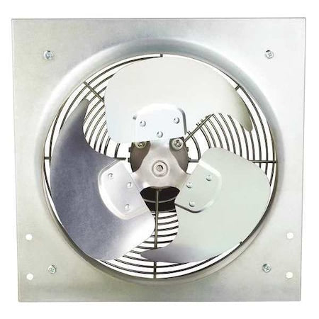 Exhaust Fan, 12In Bl, Alum, 115V