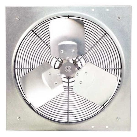Exhaust Fan, 16In Bl, Alum, 115V