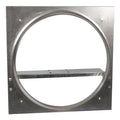 Ext FanVntr Frm, 12In Bl, Steel, Mntg Bolts